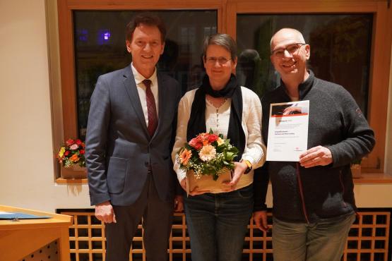 Mit dem Kulturpreis 2025 ausgezeichnet wurde die „Emsphilharmonie“ von Stefanie und Peter Löning. 