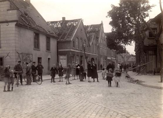 Blick in die Große Straße nach dem 1. Juni 1927