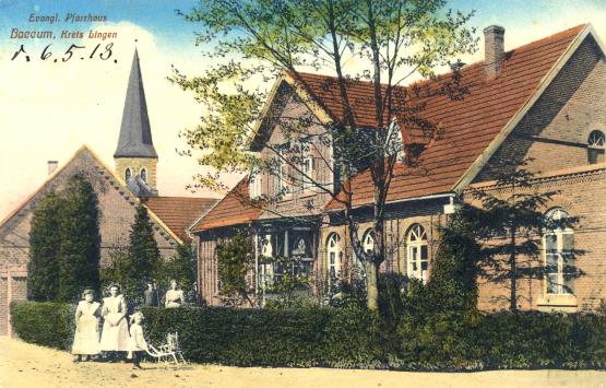 Das 1849 errichtete evangelische Pfarrhaus.