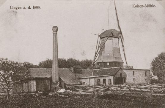 Die Lingener Kokenmühle (Stadtarchiv Lingen)