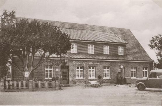 Die Gaststätte Möllers, vormals Hof Wilmes, in den 1930er Jahren