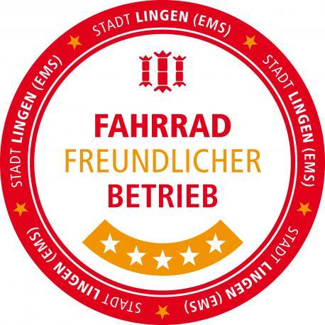 Plakette Fahrradfreundlicher Betrieb