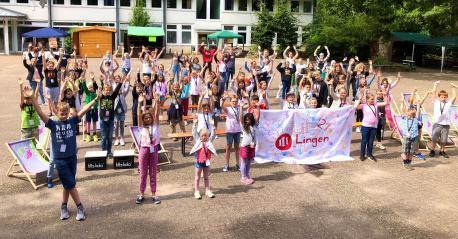 Im Rahmen des Lingener Ferienpasses errichteten rund 60 Kinder erstmals die Kinderstadt „Lil Lingen“.