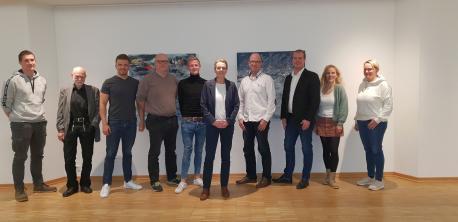 Folgende Mitglieder gehören dem neuen Ortsrat Holthausen an: (v. li.) Andre Gans (CDU), Manfred Kunst (BN), René Cardinal (FDP), Dirk Meyer (FDP), Timo Bünker (CDU), Katharina Mehring (Ortsbürgermeisterin, CDU), Matthias Janning (stellv. Ortsbürgermeister, CDU), Florian Niemeyer (CDU), Inga Hagemann (CDU), Birgit Holtgers (CDU), auf dem Foto fehlen: Reinhold Diekamp (CDU), Christian Fühner (kooptiertes Mitglied, CDU). 