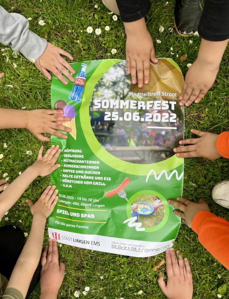 Sommerfest im Stadtteiltreff Stroot 