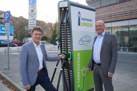 Das Thema E-Mobilität liegt den Stadtwerken und der Stadt Lingen (Ems) am Herzen. 