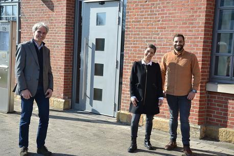 Geschäftsführer und Startup Vaganoom und Michael Schnaider, Geschäftsführer der it.emsland