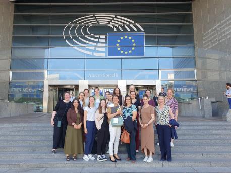Delegation vor dem Europäischen Parlament