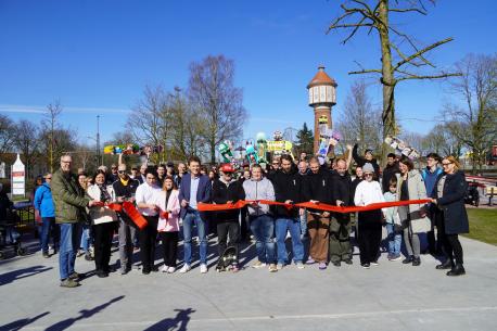 Skatepark am Wasserturm neu eröffnet.