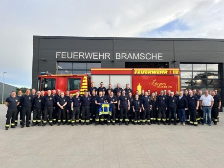 Feuerwehr Bramsche: Gerätewagen Gefahrgut nach Bramsche verlegt