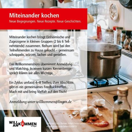 miteinander kochen 