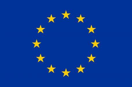 Die Flagge der Europäischen Union