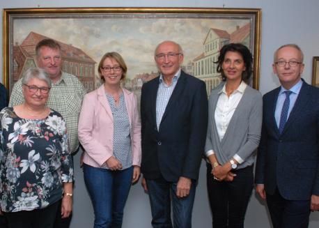 Der Vorstand des Museumsvereins (v.l.): Mathilde Duisen, Michael Merscher, Monika Schwegmann, Willi Brundiers, Irene Vehring, Martin Gerenkamp