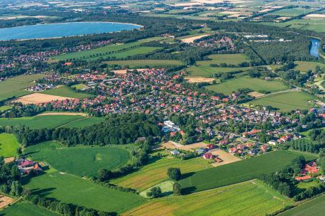 Luftbild von Holthausen-Biene