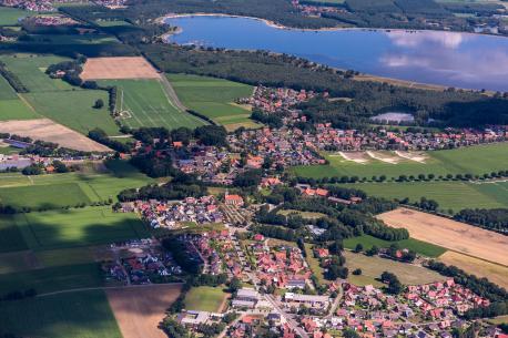 Luftbild von Holthausen-Biene