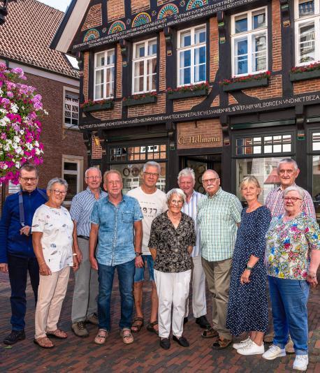 Georg Thole, Mechthild Goldschmitt, Werner Schnieders, Siegfried Gebbeken, Heinz-Peter Gebhardt, Ingrid Schmitz, Johannes Ripperda, Jürgen Dietrich, Gudrun Ahrens, Johannes Thelen, Meta Scharf (v.l.n.r.)