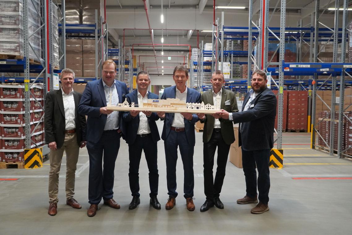 Aldi Lingen erweitert Logistikzentrum